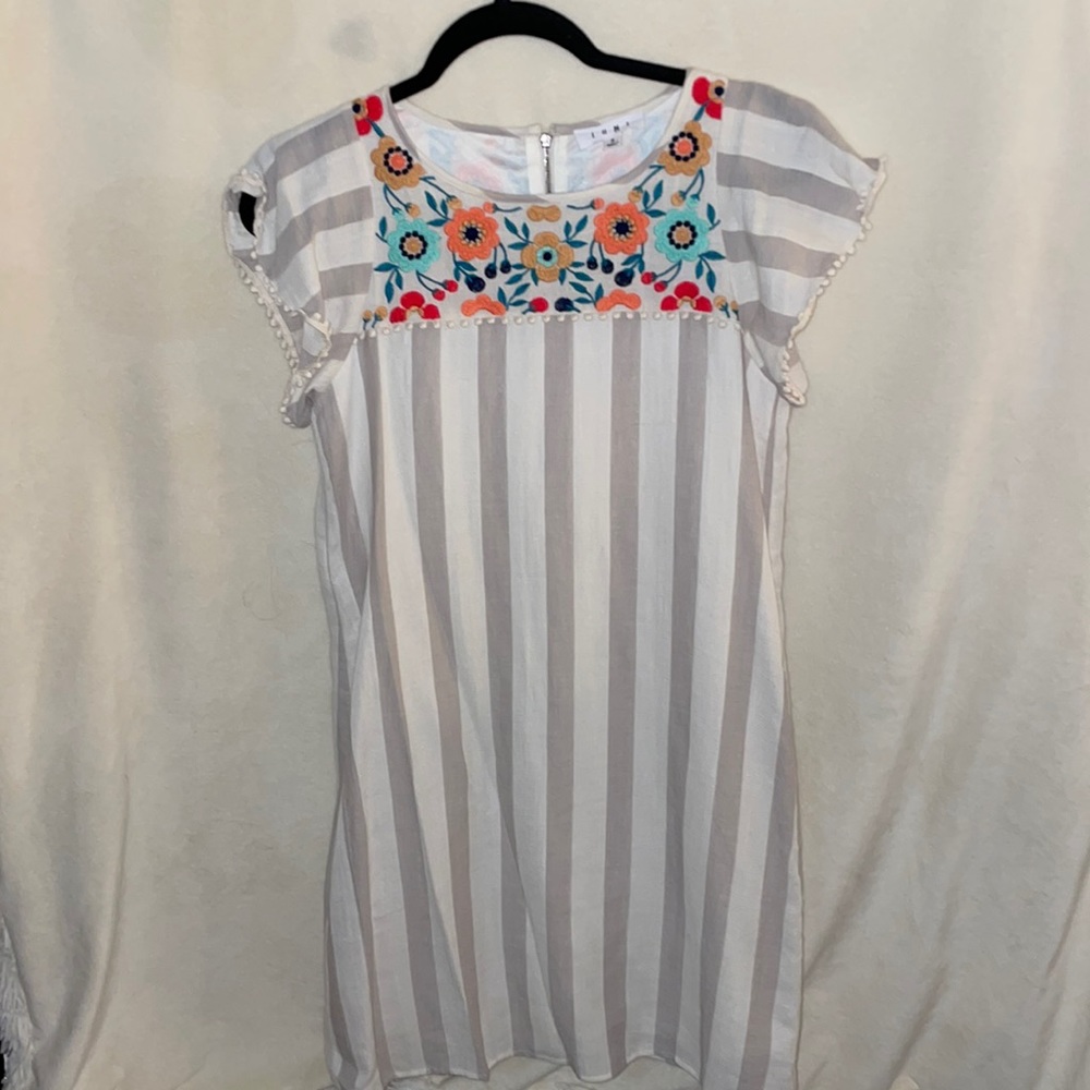 THML Embroidered Sundress